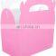 OEM China supplier Custom Fun party play fancy box gift corrugated cardboard  packing pink birthday party gift food package box
