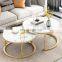 Modern Nordic Coffee Table Living Room Simple Tea Table Set Small Light Luxury Apartment Table White Black