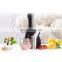 Latest Plastic Everyday Kitchen Italian Restaurant Instant Latest Counter Top Homemade Cone Soft Serve Fruit Ice Cream Maker