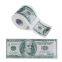 Custom Design Logo Printed Bill Dollar Toilet Paper 50 Euro Money Fancy Printing Toilet Tissue Roll