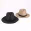 Spring and Summer New Outdoor Sunshade Beach Sunscreen Lafite Straw Hat for the Middle and Elderly with Retro Fur Edge