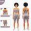 OEM High Impact Workout Women's Tank Tops Open Back Wide Hem Yoga Sports Bra