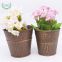 Heart Shaped Embossed Galvanized Flower Bucket Horticultural Garden Plant Pot Supplier