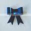 PET Butterfly Ribbon Tie Bow with Royal Blue Metallic Shinny Color