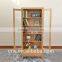 Y-1544 French Style Furniture Bookcase Wooden Filling Cabinets with Glass Doors