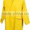 Yellow Men Waterproof PVC Thick Raincoat