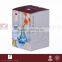 Casamotion Decorative Modern Mini Bud Amber Color Handmade Glass Flower Vase