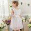 2016 summer korean style children clothes baby girl net princess dresses for girls of 7 years old