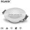 Modern European trimless warm white round led flat ceiling lamp
