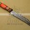 CITIZEN KNIVES, BEAUTIFUL CUSTOM HAND MADE DAMASCUS STEEL HUNTING BOWIE KNIFE