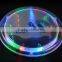 LED bar coaster fashion and color / battery durable and safe light shining drink coaster