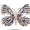 New Design Beautiful Color Rhinestone Butterfly Sahpe Brooch