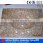 Golden granite countertop