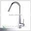 contemporary style high spout single handle pull out kitchen faucet tap