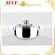 MSF-3997 8pcs Stainless steel cookware set composition 18cm 24cm 26cm casserole 24*7cm rice cooker