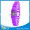 Hot custom cheap soft rectangle shape silicone digital watch for kids