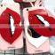 Red lip cute plastic hard mirror case for apple iphone 6 6s