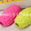 bitter gourd shaped rubber squeaky pet dog chew toy