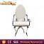 royal hotel metal chair , metal frame director chair , white wedding chair