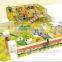 Open style plastic indoor playground