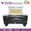 Guangzhou Hanniu 1300*900mm AK-1390T(Double head) co2 laser paper cutting machine for invitation card