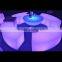 Commercial led circled glowing light chair led Furniture led table led chair General Use and No Folded Led Chair