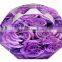 Promotional gift cheap color crystal ashtray