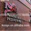 3d mental alphabet letter sign for outdoor signage using