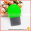 Anti lice comb supplier stainless steel nit cleaning Comb with long teeth