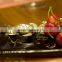 Home decoration Recycle glass plate L:13"