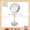 salon table double sided metal frame compact dressing mirror