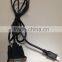 (WK-B027) D-SUB 9 PIN Female to MINI B 5PIN Male adapter USB Cable