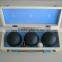 3 pcs nylon bag petanque steel boules set