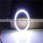 90mm LED Angle Eyes Halo Rings Light Car Driving Lights Dual Color Car Accessories DC12-24V