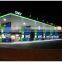Double sided pylon sign for outdoor led display/petrol station pylon sign