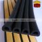 Soundproof sponge adhesive backed rubber strips doors and windows rubber sealing strip