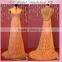 Illusion back tiered mother of the bride dress with sleeves