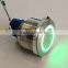 22mm Anti-vandal Ring LED Metal Pilot Lamp Waterproof