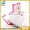 Gift box packaging paper t-shirt box cylinder packaging box with silver foil prin