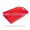 high polish customized acrylic trays wholesale/acrylic serving tray/acrylic tray for food and cosmetic