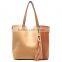 2016 2 Toned Colorblock Tassel Tote lady fashion handbag lady handbag