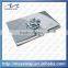laser engraved blue single fashion custom business name card holder