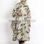 OEM Oxford camouflage military raincoat 190t polyester poncho double side wear camouflage rainsuit
