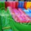 Colorful inflatable air blower for dry slide used inflatable water slide for sale