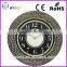 Plastic Rattan Shape 14 Inch 35 cm Vintage Wall Clock