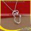 heart model 925 sterling silver jewelry wholesale necklace                        
                                                Quality Choice