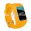 SIM card inserted the kids gps watch two-way communicate with the mobile phone telephone