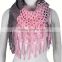 wholesale knitte scarf lace knit scarf for women