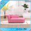 Hot Sale Luxury Pink Chaise Lounge Two Seat Sofa