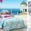 Newest Bright colorful printed 40x40s tencel duvet cover sets